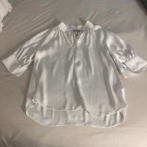 Silly white peasant blouse